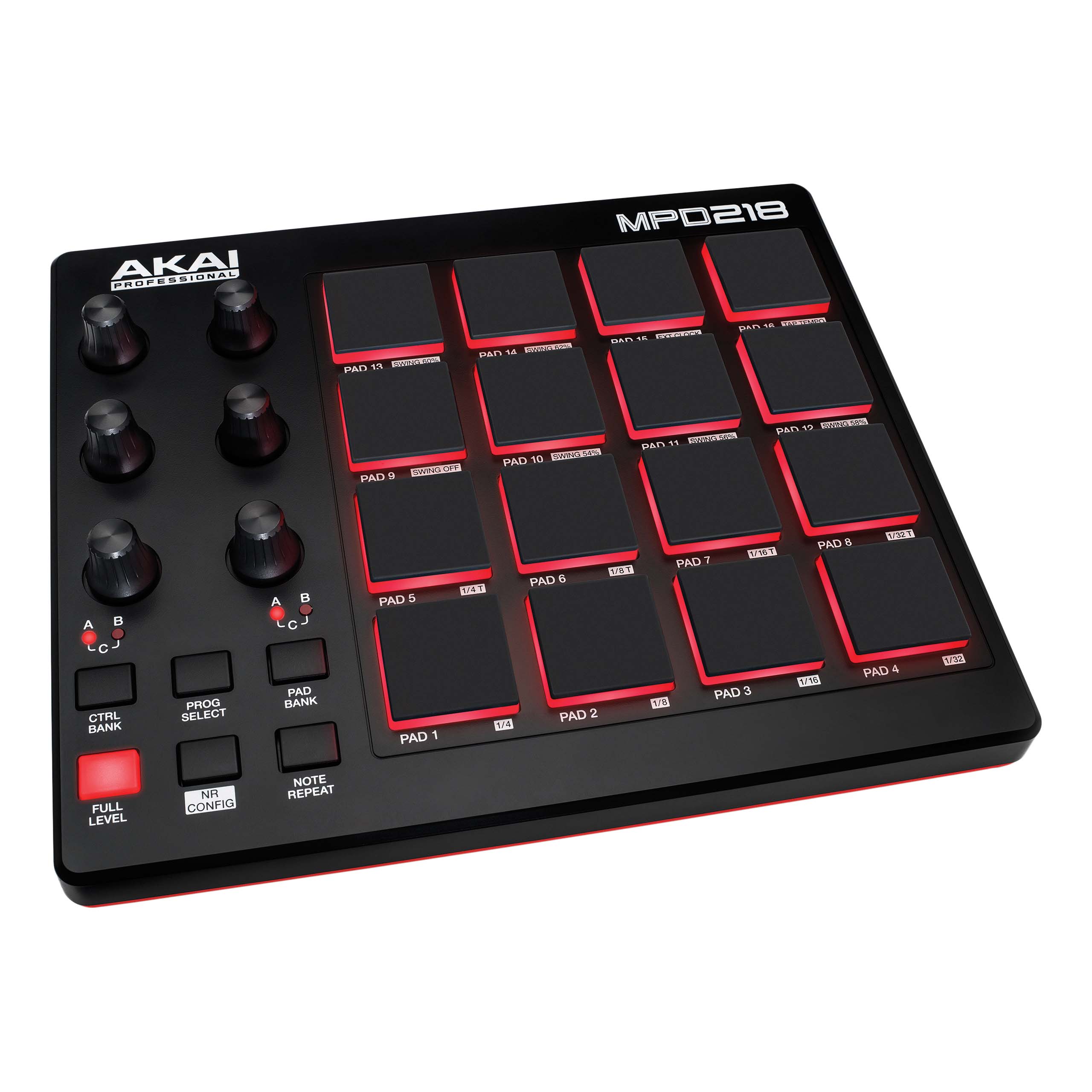 MIDI контроллер AKAI PRO MPD218 - купить в Ростове-на-Дону в  интернет-магазине Pult.ru