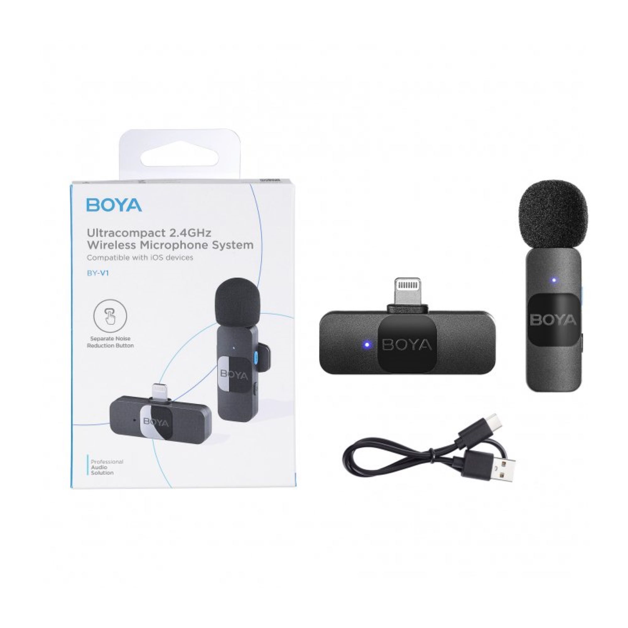 Boya headphone with mic sale