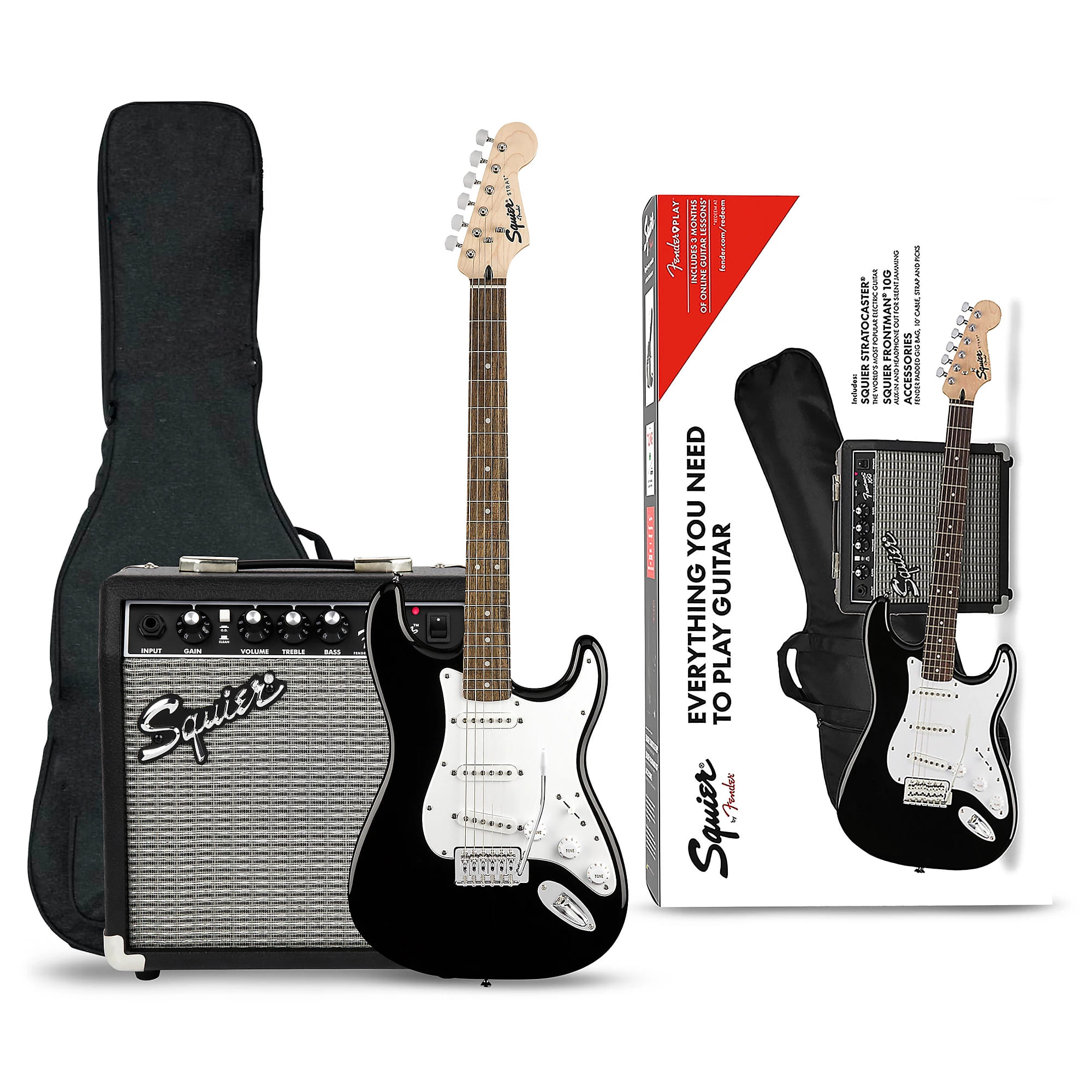 Электрогитара FENDER Squier Stratocaster Pack - купить в Ростове-на-Дону в  интернет-магазине Pult.ru