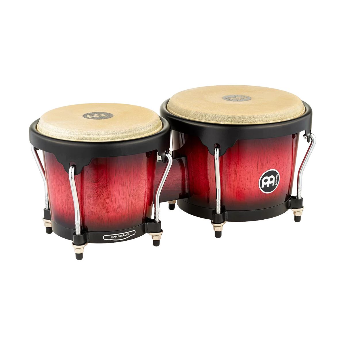 Бонго Meinl Headliner Wood Bongos HB100WRB Wine Red Burst - купить в Ростове-на-Дону  в интернет-магазине Pult.ru